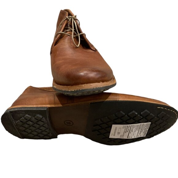 Timberline Men’s Brown Leather Chukka Ankle Boots - Picture 2 of 6